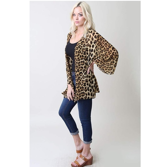 🌴RESTOCK S~XL KIMONO COVER UP🌴 - Picture 2 of 6